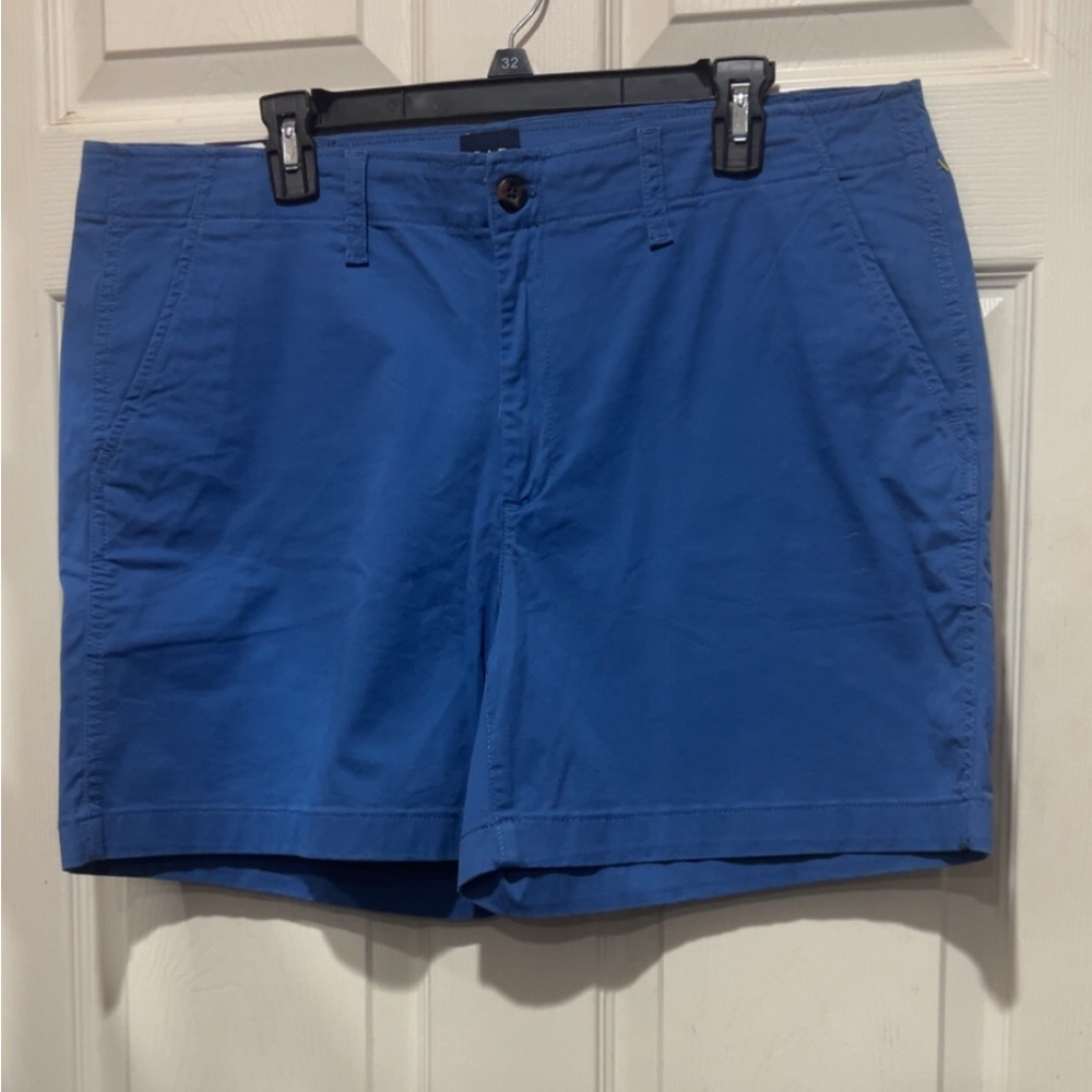 Gap blue chino shorts Size 16 #summer #chino - Picture 2 of 5